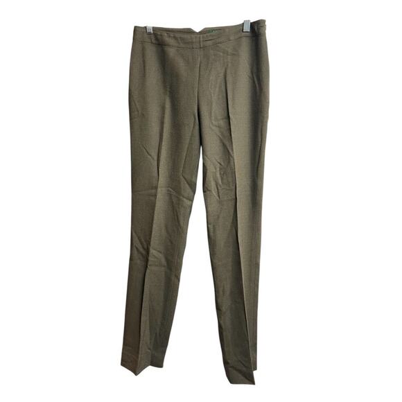 Lauren Ralph Lauren Vintage Brown Women's Wool Blend Pants Size 4 - Picture 1 of 6